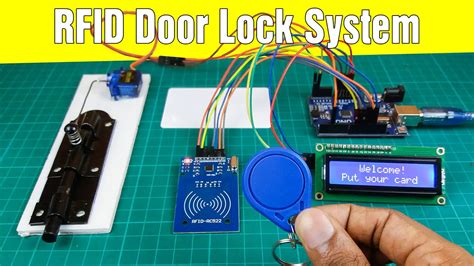 add rfid tag to xinda electronic door lock instructions|How to install a Smart Door Lock with RFID Card Security.